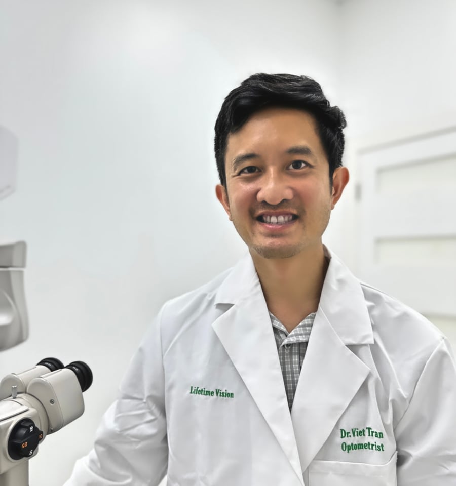 Dr. Viet Tran, Optometrist at Lifetime Vision